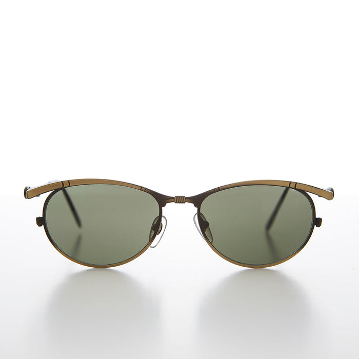 SUNGLASS MUSEUM Delicate Metal Frame Vintage Sunglass - Samson