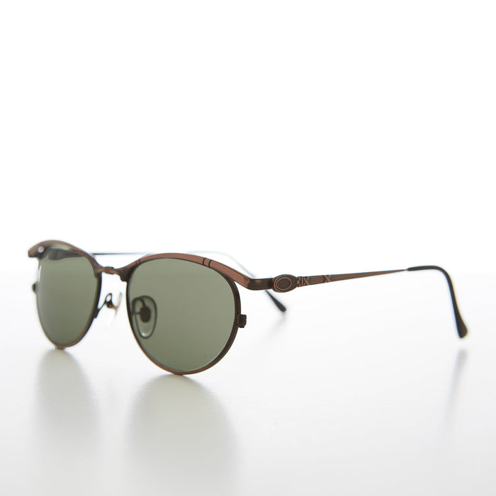 SUNGLASS MUSEUM Delicate Metal Frame Vintage Sunglass - Samson
