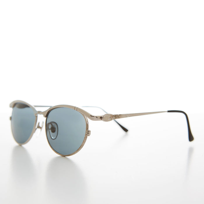 SUNGLASS MUSEUM Delicate Metal Frame Vintage Sunglass - Samson