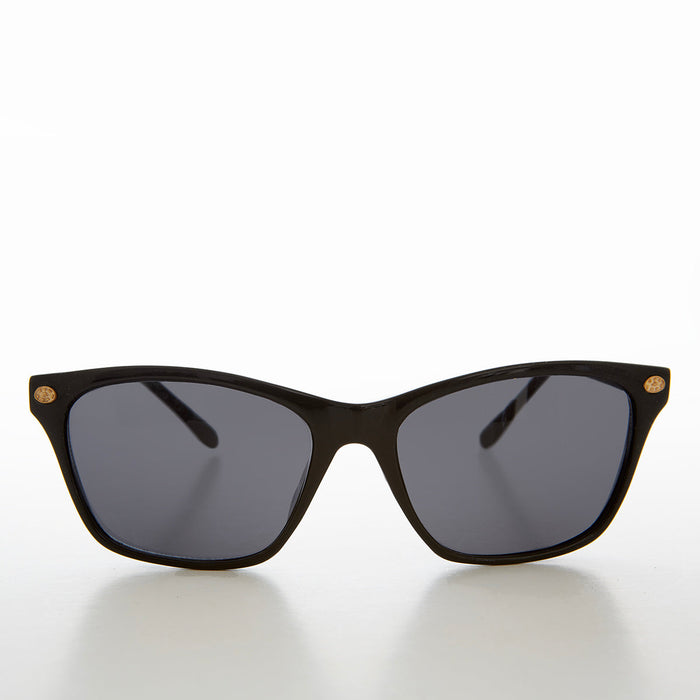SUNGLASS MUSEUM Black Simple Classic Vintage Sunglasses - Sanchez