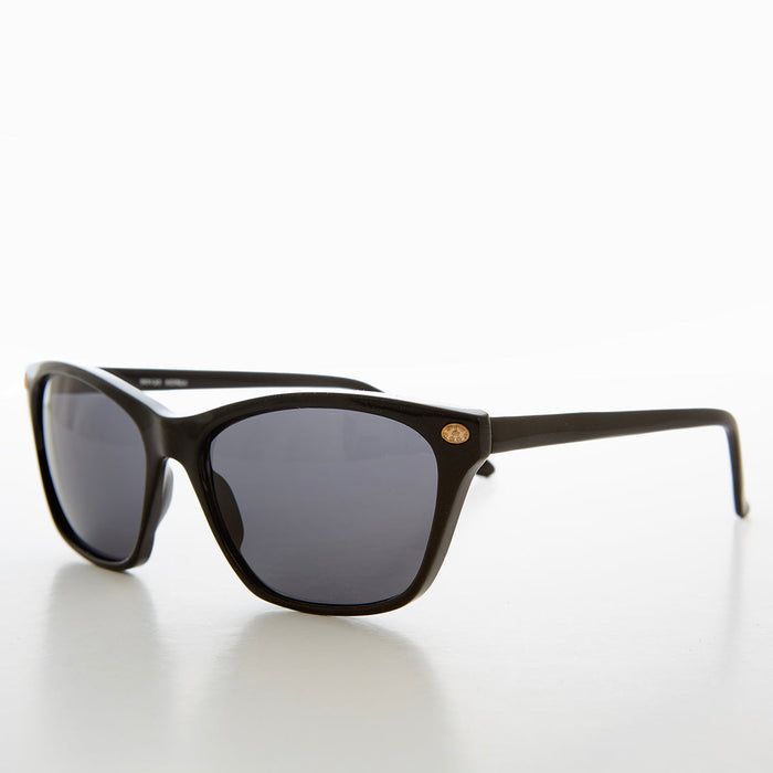 SUNGLASS MUSEUM Black Simple Classic Vintage Sunglasses - Sanchez