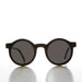 SUNGLASS MUSEUM 90s Small Round Techie Black Sunglasses - Screech - Product image