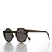 SUNGLASS MUSEUM 90s Small Round Techie Black Sunglasses - Screech - Product image