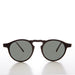 image of sunglasses model SUNGLASS MUSEUM Round Acetate Horn Rim Sunglasses - Scripts