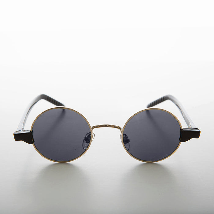 SUNGLASS MUSEUM Round Hippie Spectacle Vintage Sunglass - Sean