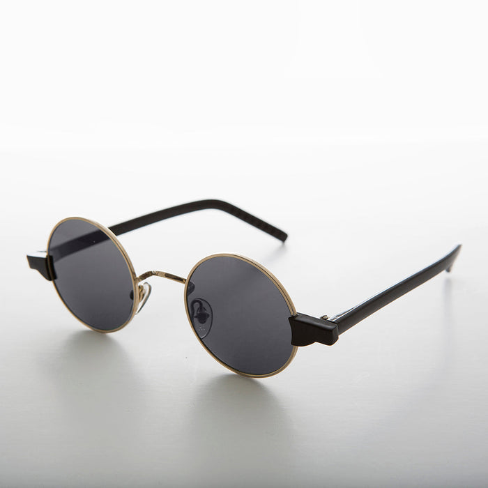 SUNGLASS MUSEUM Round Hippie Spectacle Vintage Sunglass - Sean