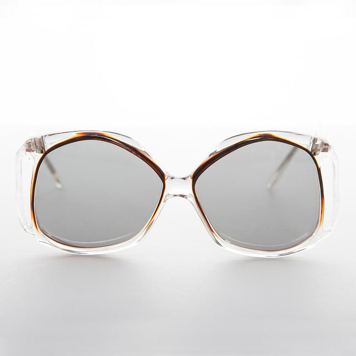Oversized Polarized Women's 80s Sunglass - Sharon