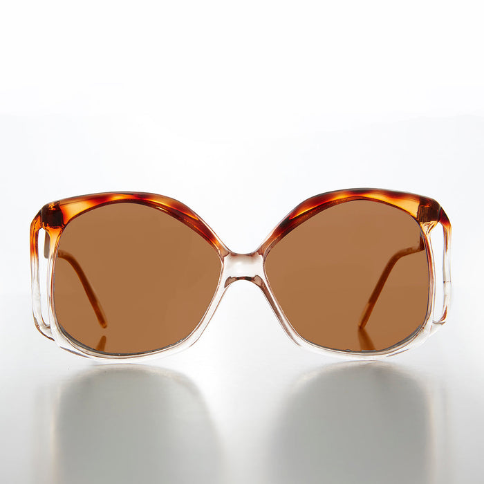 Oversized Polarized Women's 80s Sunglass - Sharon