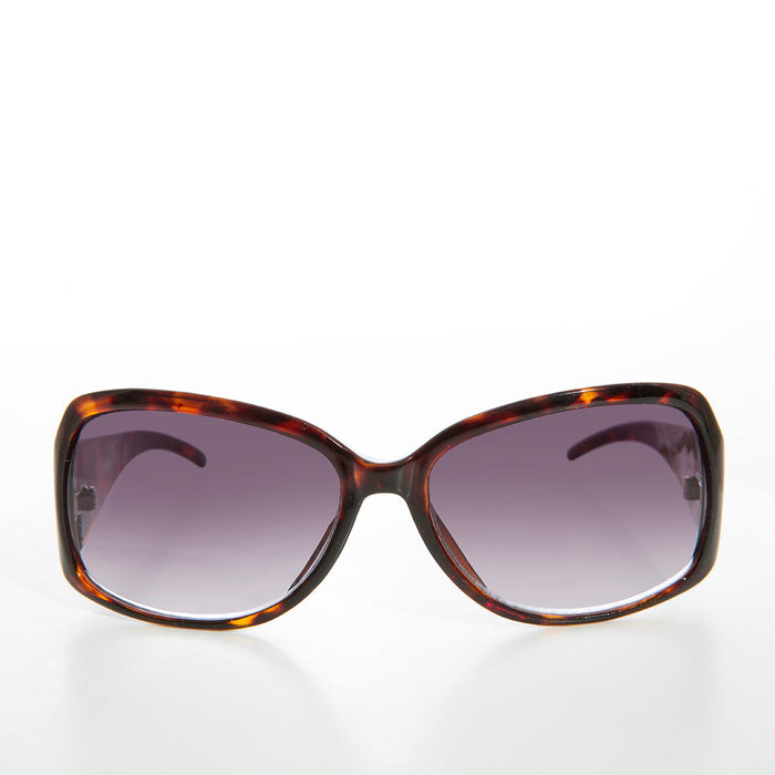 Sunglass Museum Oversized Wide Frame Women's Vintage Sunglasses - Sicily - Product image