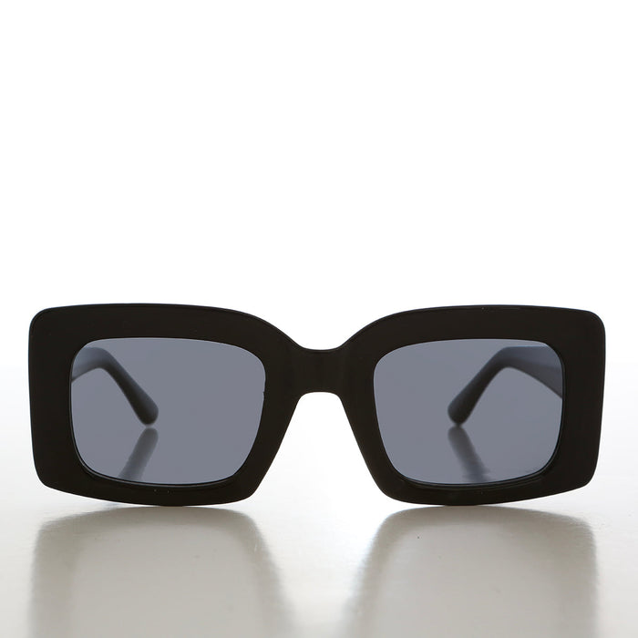 SUNGLASS MUSEUM Square Rectangular Block Sunglasses - Skylar