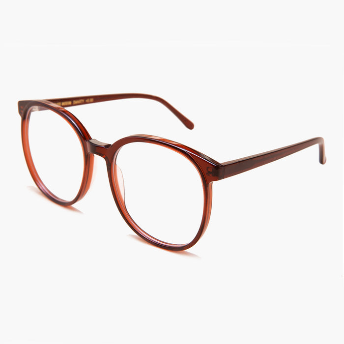 SUNGLASS MUSEUM Large Round Retro Reading Glasses - Smarty