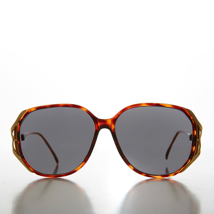 Classic 80s Women's Large Vintage Sunglasses - Aliana