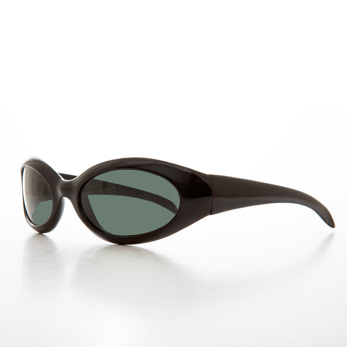 Sunglass Museum Retro Mod 90s Wrap Around Vintage Sunglasses - Snyder - Product image