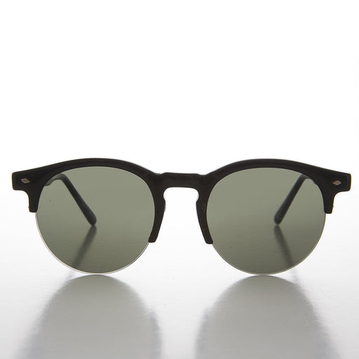 image of sunglasses model SUNGLASS MUSEUM Round Hipster Half Frame 50s Retro Vintage Sunglass - Sorin