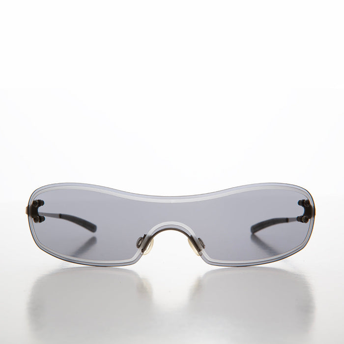 Perfect Wrap Rimless Vintage Sunglasses - Soto