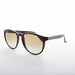 image of sunglasses model SUNGLASS MUSEUM SUNGLASS MUSEUM Oversized Round Preppy Schoolboy Vintage Sunglass - Sparrow