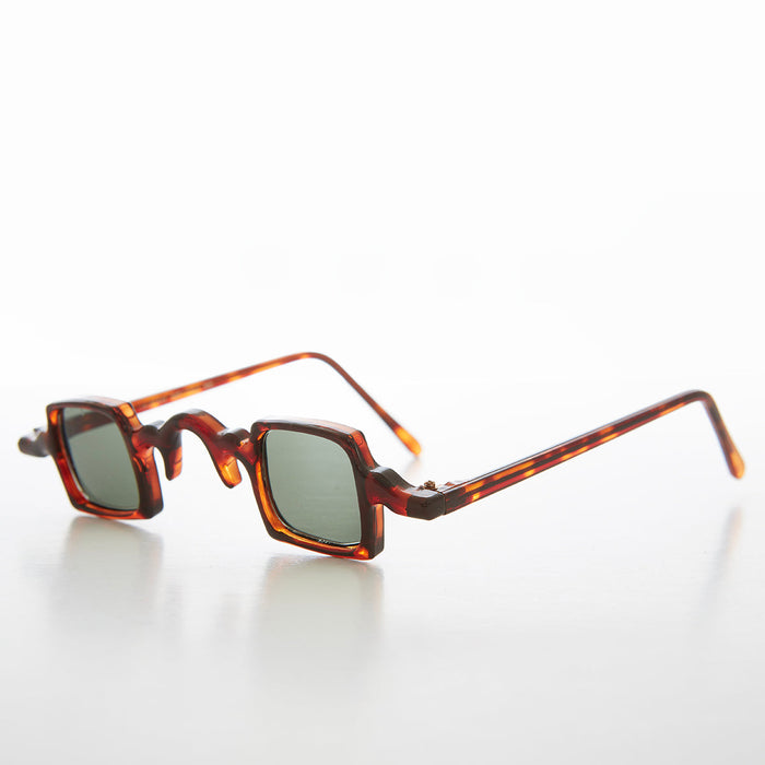 SUNGLASS MUSEUM Small Square Spectacle Sunglasses - Spider