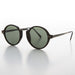 image of sunglasses model SUNGLASS MUSEUM Round P3 Circle Vintage Sunglass with Glass Lens - Spielburg
