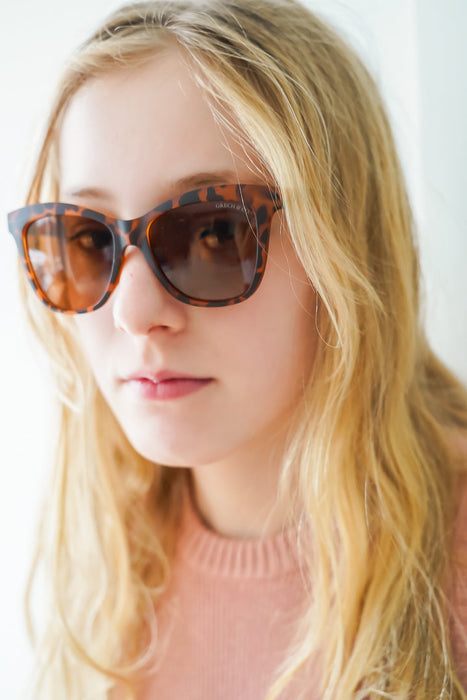 Iconic Wayfarer Ombre | Polarized Sunglasses | Teen | 9-14 Y | Desert Teal Ombre