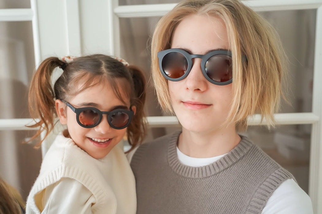Classic | Sustainable Sunglasses | Plant-Based Bendable Polarized - Child | 3-8 Y | Ivory Tortoise