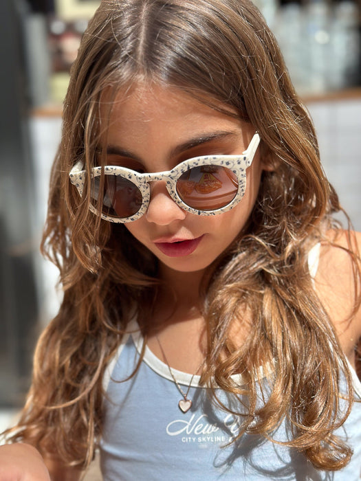 Classic | Sustainable Sunglasses | Plant-Based Bendable Polarized - Child | 3-8 Y | Ivory Tortoise