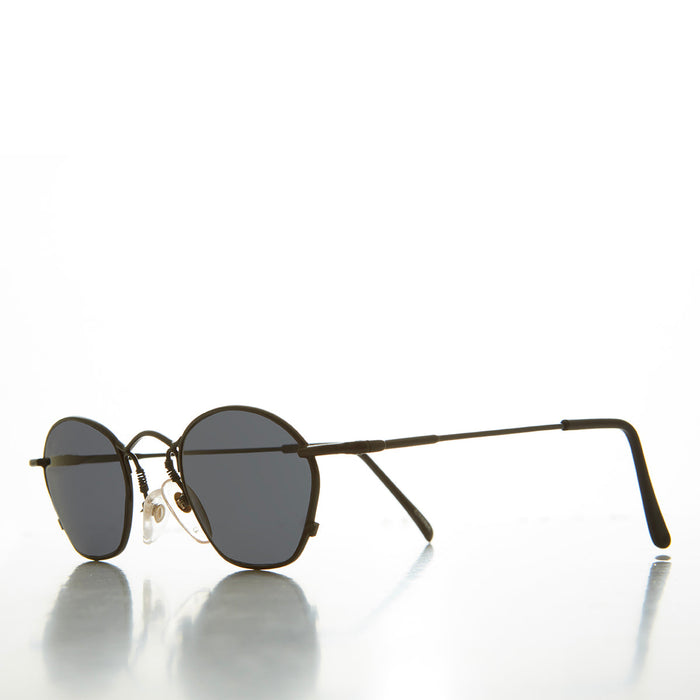 SUNGLASS MUSEUM Geometric 90s Metal Sunglasses - Starship - Product image