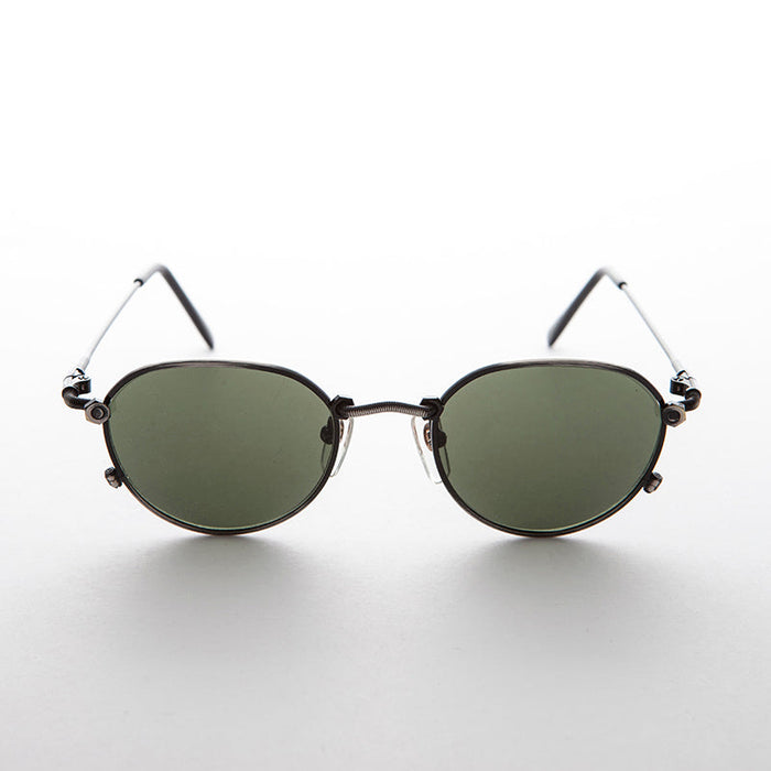 SUNGLASS MUSEUM Industrial Steampunk Sunglass with Nuts and Bolt Accent - Steamboy