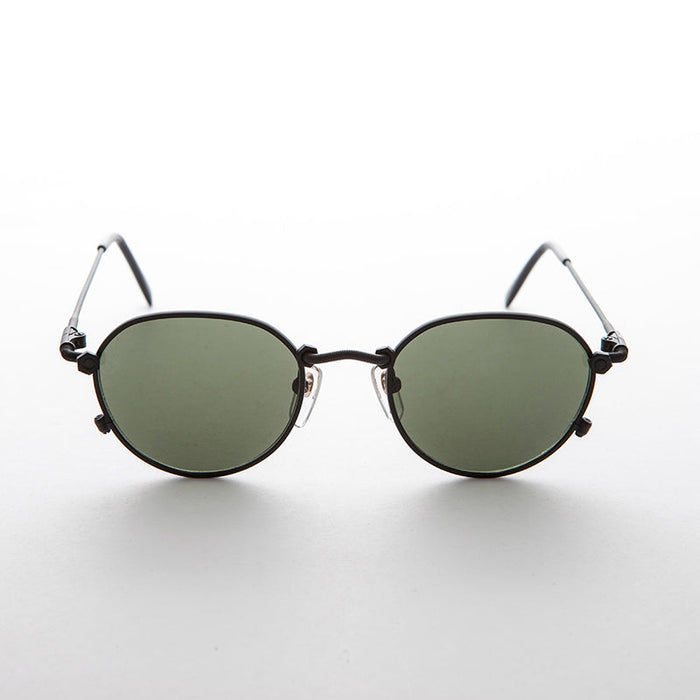 SUNGLASS MUSEUM Industrial Steampunk Sunglass with Nuts and Bolt Accent - Steamboy