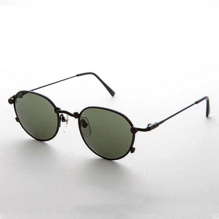 SUNGLASS MUSEUM Industrial Steampunk Sunglass with Nuts and Bolt Accent - Steamboy
