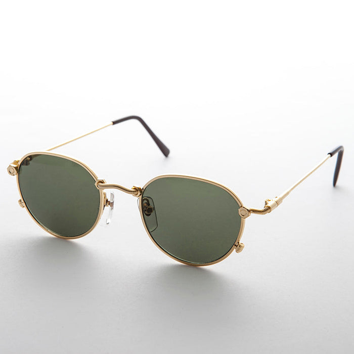 SUNGLASS MUSEUM Industrial Steampunk Sunglass with Nuts and Bolt Accent - Steamboy