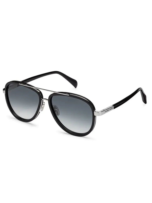SAINT OWEN Sunglasses STORCH AVIATOR Black | Silver