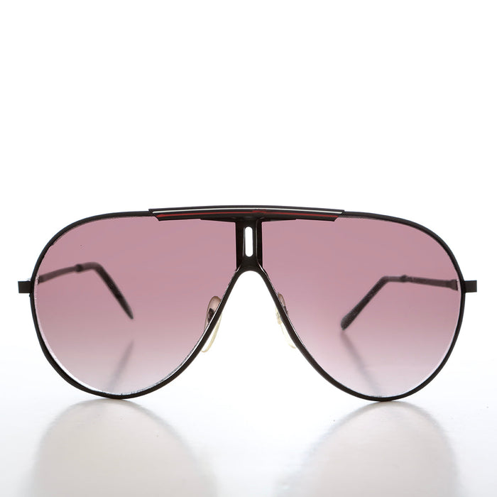 SUNGLASS MUSEUM 80s Iconic Vintage Aviator Sunglasses - Strut