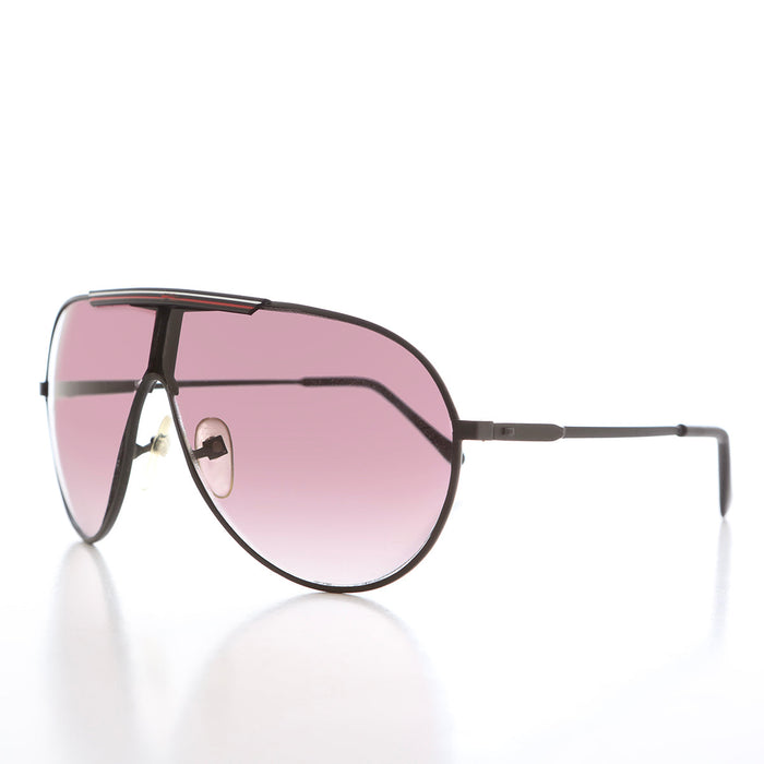 SUNGLASS MUSEUM 80s Iconic Vintage Aviator Sunglasses - Strut