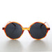 image of sunglasses model SUNGLASS MUSEUM Perfect Circle Round Vintage Mod Sunglasses - Ira