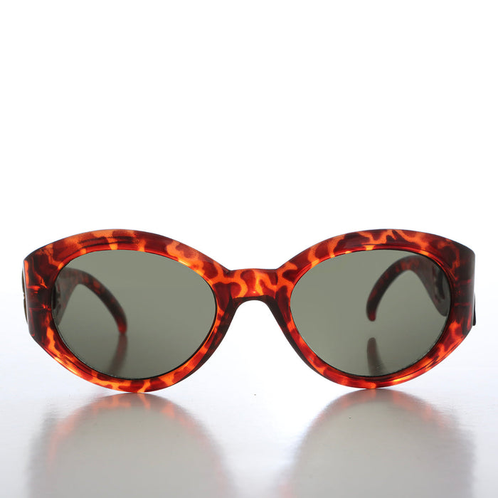 SUNGLASS MUSEUM Sophisticated Round Women's Sunglasses - Swans