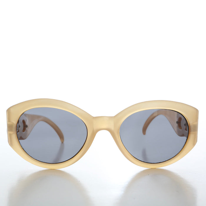 SUNGLASS MUSEUM Sophisticated Round Women's Sunglasses - Swans