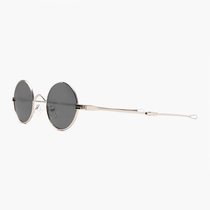 SUNGLASS MUSEUM Round Spectacle Sunglasses - Swazi