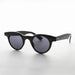 image of sunglasses model SUNGLASS MUSEUM SUNGLASS MUSEUM Small Round Horn Rim Preppy Vintage Sunglass - Sydney