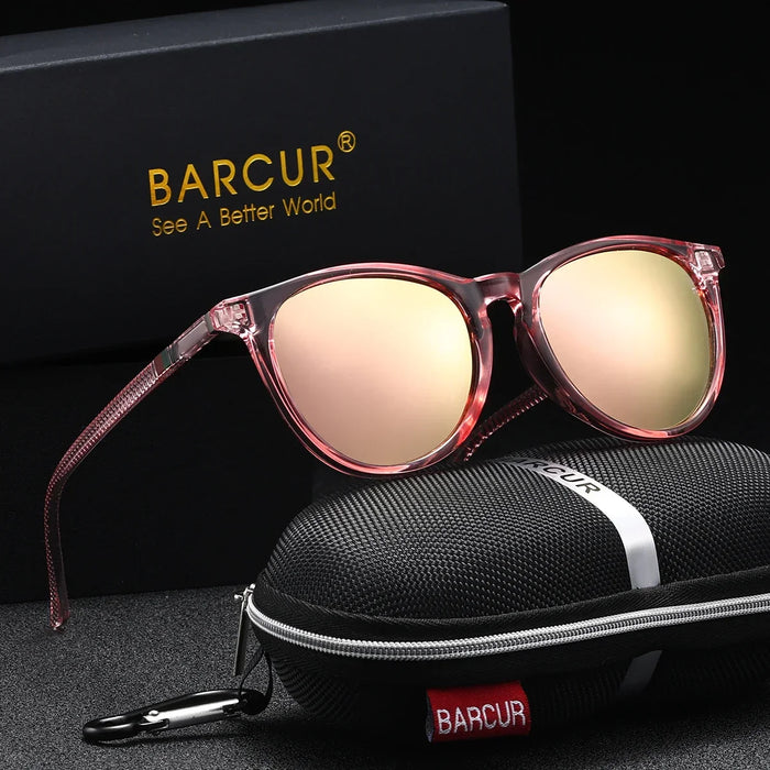 BARCUR Polarized Cat Eye Sunglasses for Women