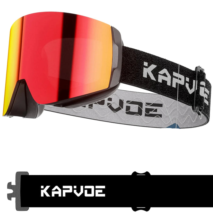 Ultimate Protection  Magnetic Ski Goggles with OTG