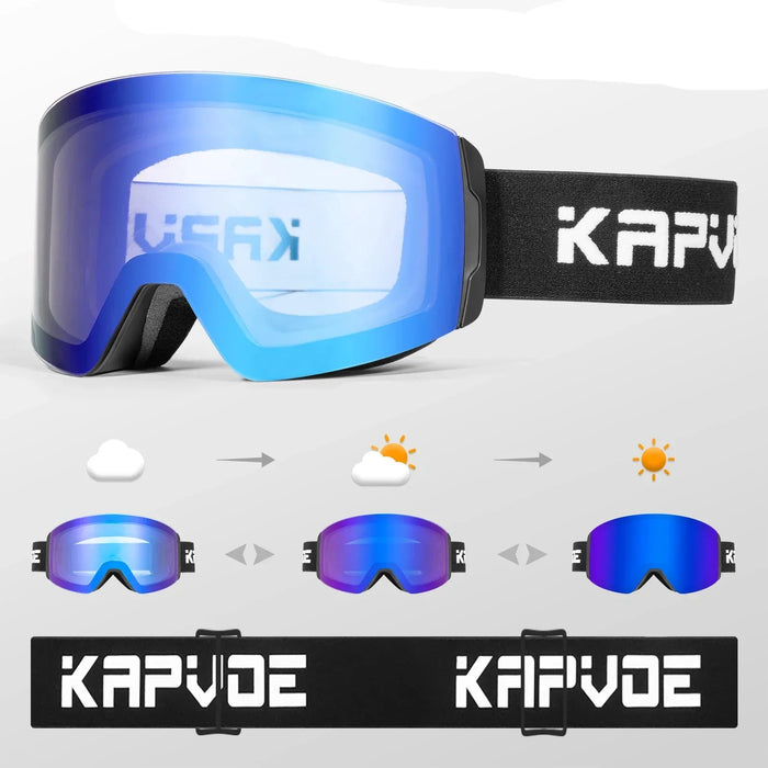 Conquer the Cold Photochromic Ski Goggles