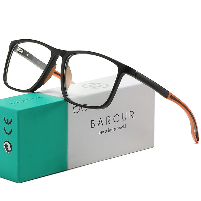 BARCUR Lightweight Sports Reading Glasses