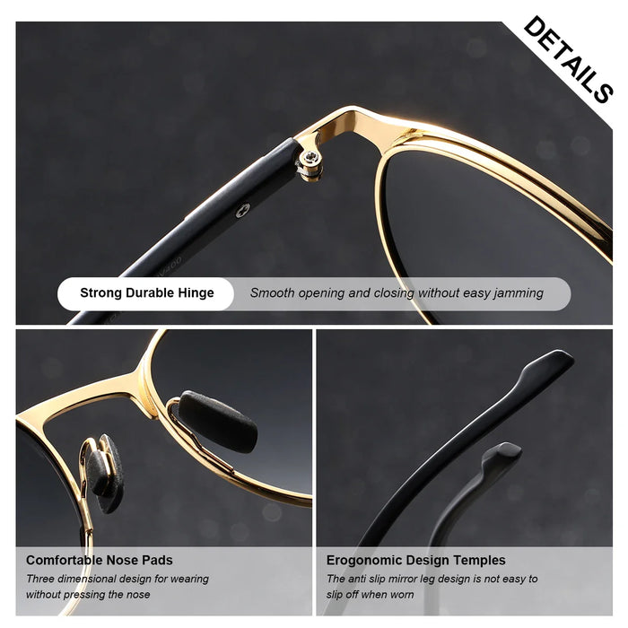 BARCUR Retro Polarized Fashionable Women’s Sunglasses