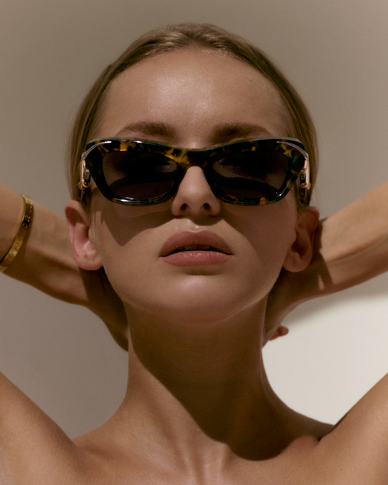 SAINT OWEN Sunglasses MEDUSA tortoise | grey