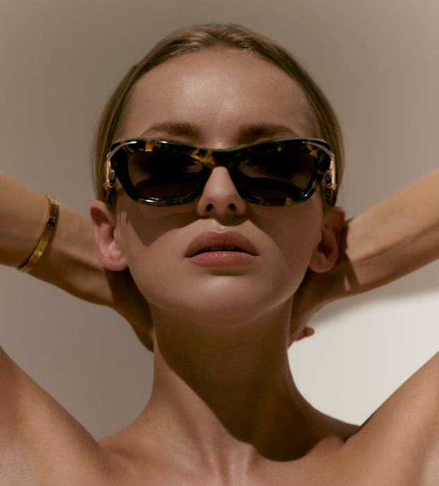 SAINT OWEN Sunglasses MEDUSA tortoise | grey