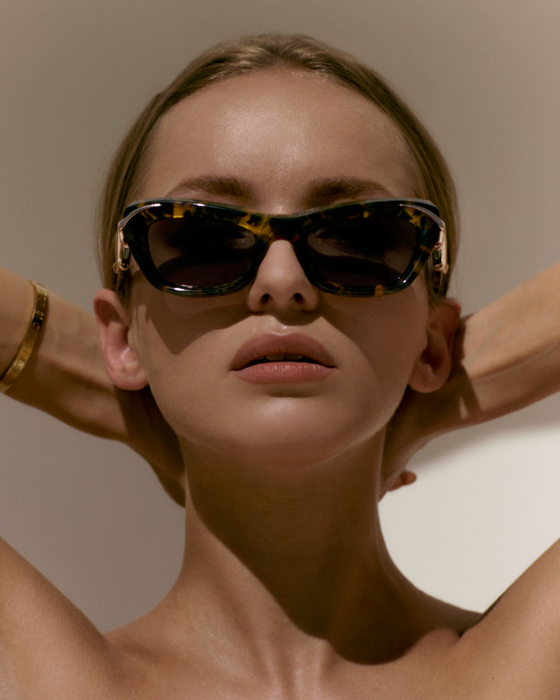 SAINT OWEN Sunglasses MEDUSA tortoise | grey