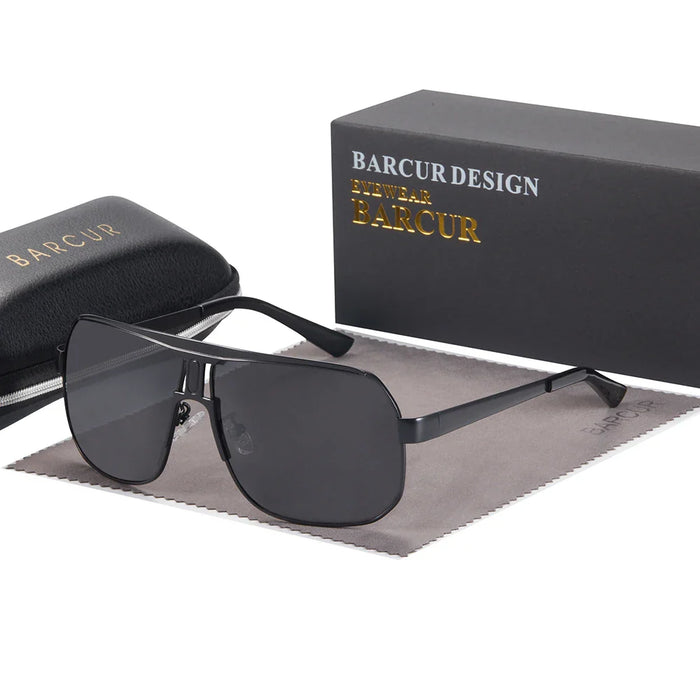 BARCUR Polarized Sunglasses Comfortable Frame