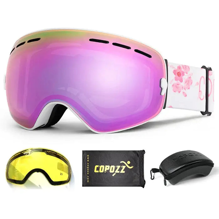 Unmatched Clarity  Double Lens Ski Goggles