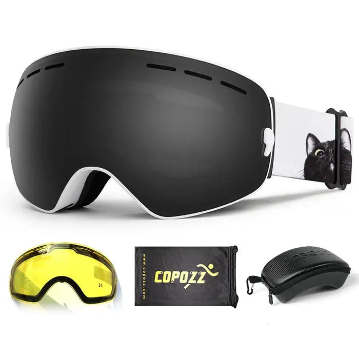 Unmatched Clarity  Double Lens Ski Goggles