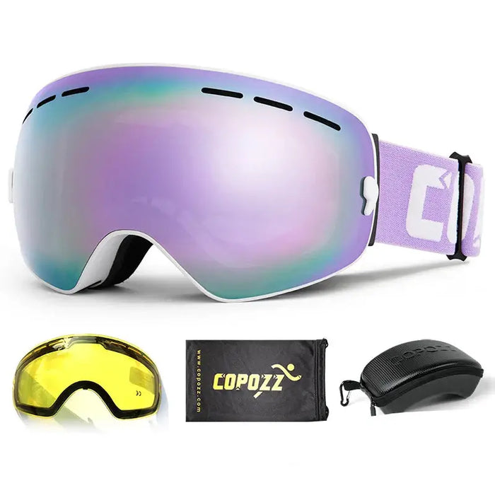 Unmatched Clarity  Double Lens Ski Goggles